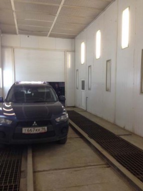 Покрасочно-сушильная и дробеструйная камера для РЖД