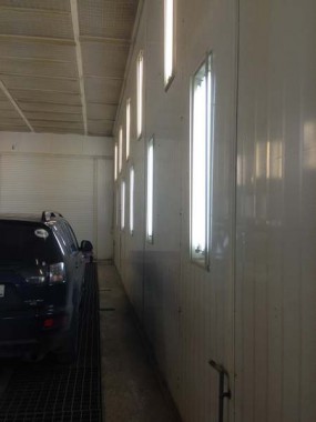 Покрасочно-сушильная и дробеструйная камера для РЖД