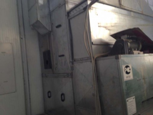 Покрасочно-сушильная и дробеструйная камера для РЖД