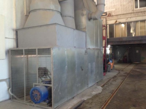 Покрасочно-сушильная и дробеструйная камера для РЖД