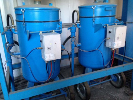 Покрасочно-сушильная и дробеструйная камера для РЖД