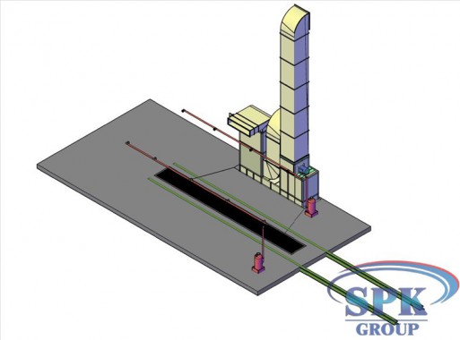 ОКРАСОЧНО-СУШИЛЬНАЯ КАМЕРА ТУПИКОВОГО ТИПА SPK-13.4.4