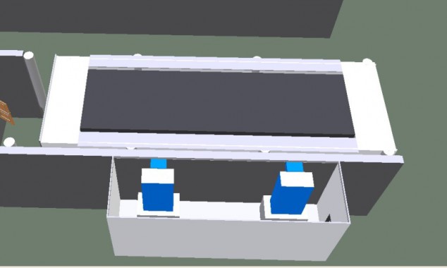 Малярная камера для грузовых автомобилей SPK-17.6.5