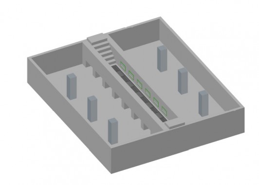 Промышленная подготовительная камера для спецтехники SPK-12.7.6