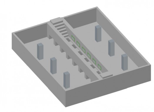Промышленная подготовительная камера для спецтехники SPK-12.7.6