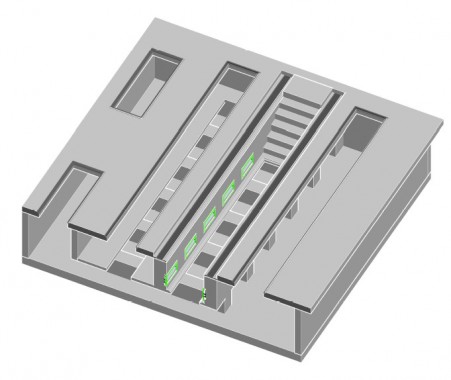 Промышленная подготовительная камера для спецтехники SPK-12.7.6