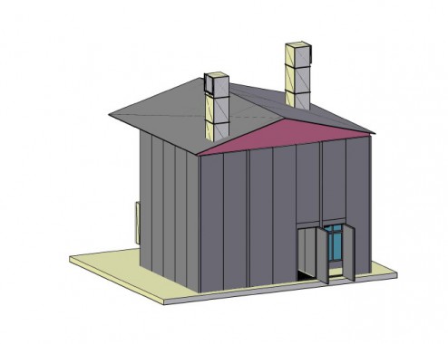 Подготовительная камера под навесом SPK-7.3.5
