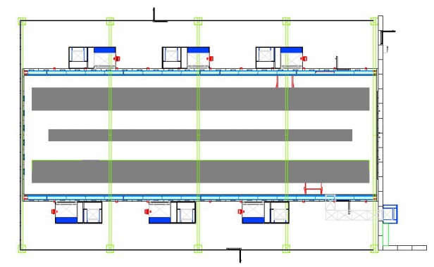 Покрасочно-сушильная камера уличной установки для цистерн SPK 24x8x7