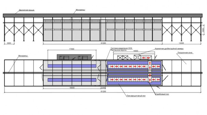 Камера окраски уличного типа совмещенная с дробеструйной SPK 36