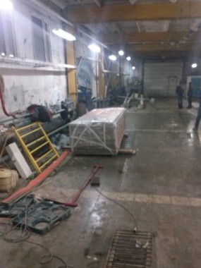 Демонтаж окрасочной камеры