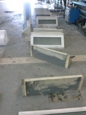 Демонтаж окрасочной камеры