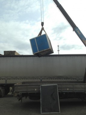 Демонтаж камер окраски