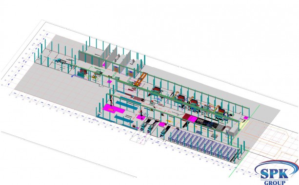 Проект Завода по производству дизельных двигателей для локомотивов