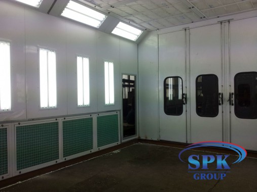 Окрасочно-сушильная камера тупикового типа SPK-11.6.5 РОССИЯ