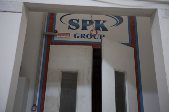 Окрасочно-сушильная камера для дизельных двигателей. Завод по производству дизельных двигателей "Астана Дизель Сервис", Астана (Казахстан)