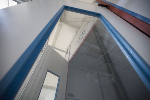 Окрасочно-сушильная камера для дизельных двигателей. Завод по производству дизельных двигателей "Астана Дизель Сервис", Астана (Казахстан)