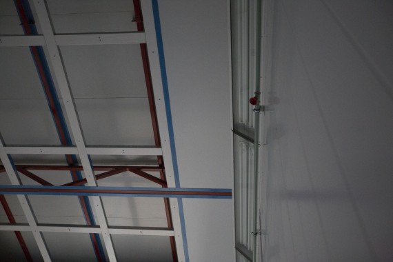 Окрасочно-сушильная камера для дизельных двигателей. Завод по производству дизельных двигателей "Астана Дизель Сервис", Астана (Казахстан)