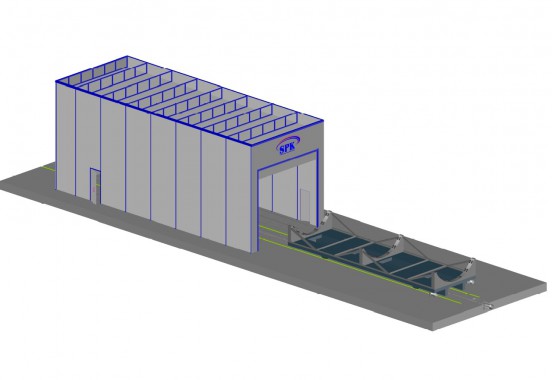 Дробеструйная камера тупикового типа SPK-16.6.6