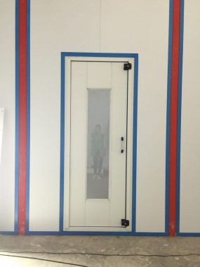 Камера для хранения и смешивания красок. Завод по производству дизельных двигателей Gevo для локомотивов, г. Астана (Казахстан)