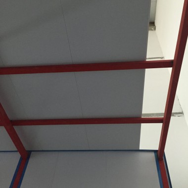 Камера для хранения и смешивания красок. Завод по производству дизельных двигателей Gevo для локомотивов, г. Астана (Казахстан)