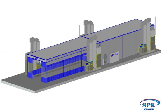 Проходная камера для автобусов SPK-30.5.4