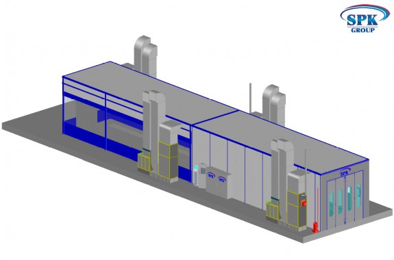 Проходная камера для автобусов SPK-30.5.4