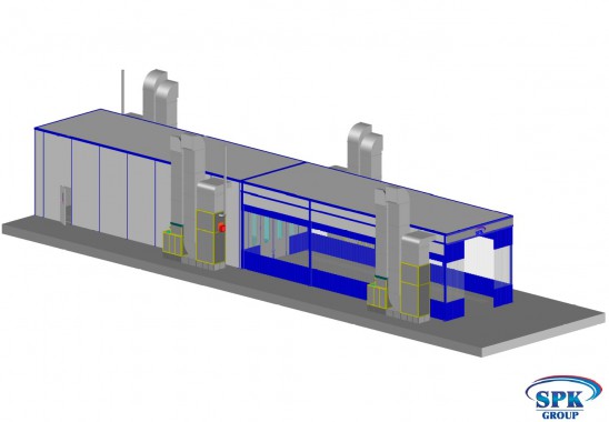 Проходная камера для автобусов SPK-30.5.4