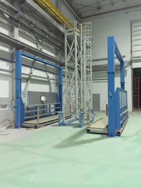 Технологическая линия на Заводе по производству дизельных двигателей GEVO