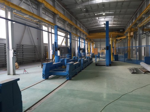 Технологическая линия на Заводе по производству дизельных двигателей GEVO