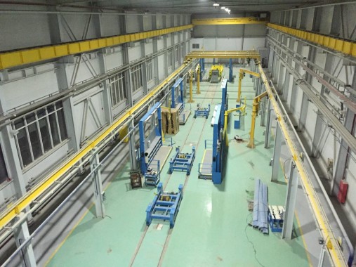 Технологическая линия на Заводе по производству дизельных двигателей GEVO