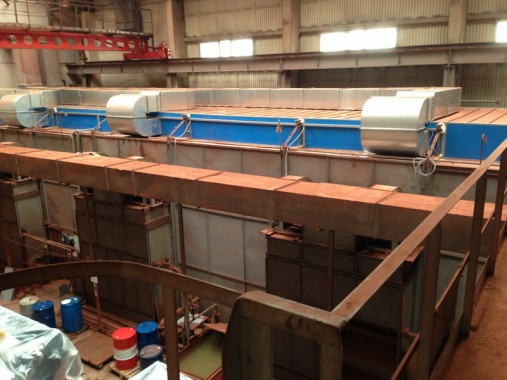 Модернизация окрасочно сушильной камеры для локомотивов SPK-22