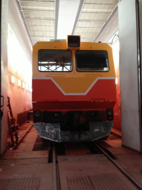 Модернизация окрасочно сушильной камеры для локомотивов SPK-22