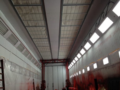 Модернизация окрасочно сушильной камеры для локомотивов SPK-22