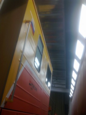 Модернизация окрасочно сушильной камеры для локомотивов SPK-22