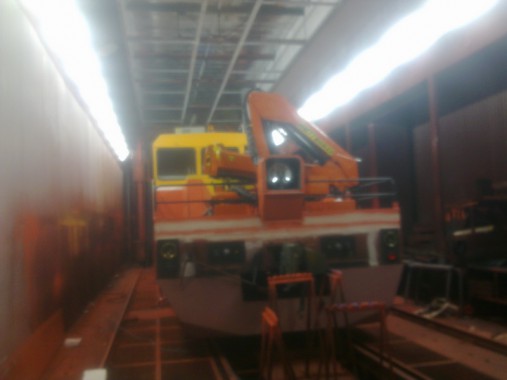 Модернизация окрасочно сушильной камеры для локомотивов SPK-22