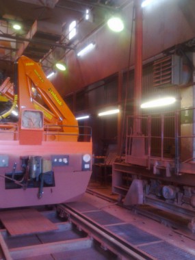 Модернизация окрасочно сушильной камеры для локомотивов SPK-22