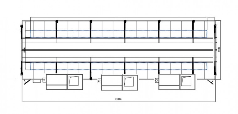 Модернизация окрасочно сушильной камеры для локомотивов SPK-22