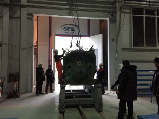 Обитаемая моечно-сушильная камера тупикового типа SPK-МА 15.5.5