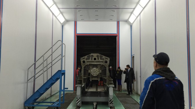 Обитаемая моечно-сушильная камера тупикового типа SPK-МА 15.5.5