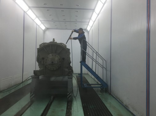 Обитаемая моечно-сушильная камера тупикового типа SPK-МА 15.5.5