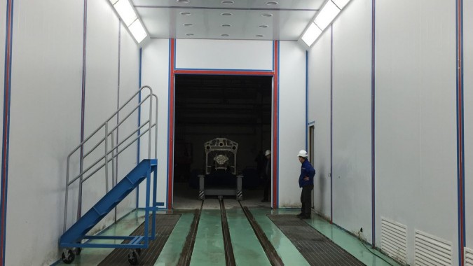 Обитаемая моечно-сушильная камера тупикового типа SPK-МА 15.5.5