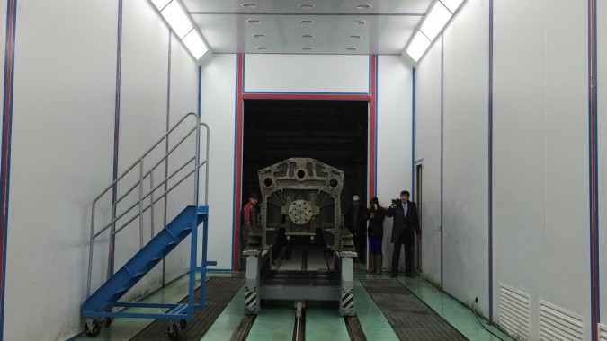 Обитаемая моечно-сушильная камера тупикового типа SPK-МА 15.5.5