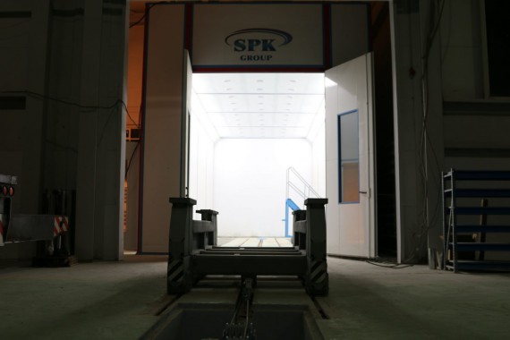 Обитаемая моечно-сушильная камера тупикового типа SPK-МА 15.5.5