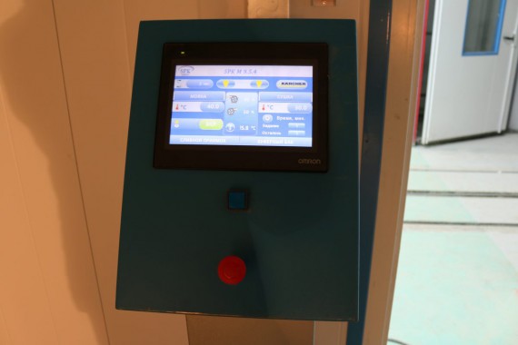 Обитаемая моечно-сушильная камера тупикового типа SPK-МА 15.5.5