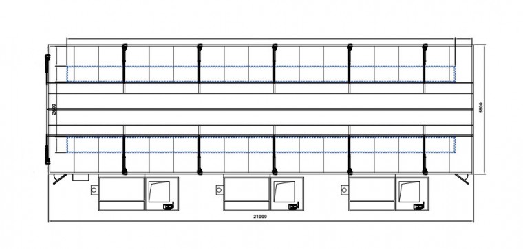 Модернизация окрасочно сушильной камеры для локомотивов SPK-22