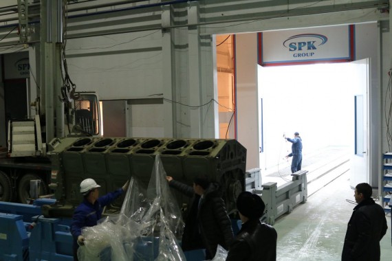 Обитаемая моечно-сушильная камера тупикового типа SPK-МА 15.5.5