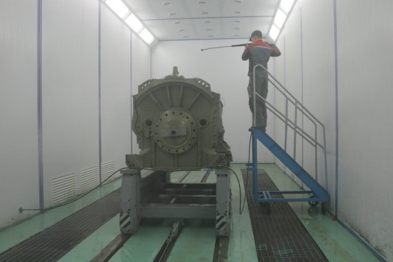 Обитаемая моечно-сушильная камера тупикового типа SPK-МА 15.5.5