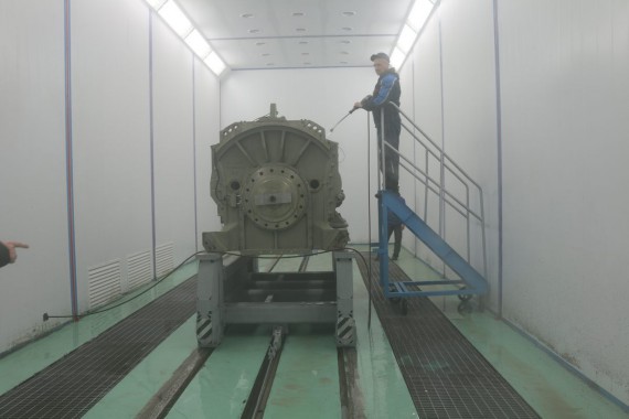 Обитаемая моечно-сушильная камера тупикового типа SPK-МА 15.5.5