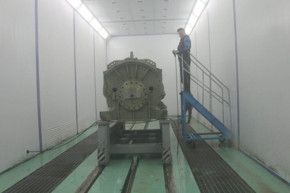 Обитаемая моечно-сушильная камера тупикового типа SPK-МА 15.5.5