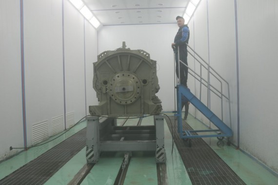 Обитаемая моечно-сушильная камера тупикового типа SPK-МА 15.5.5